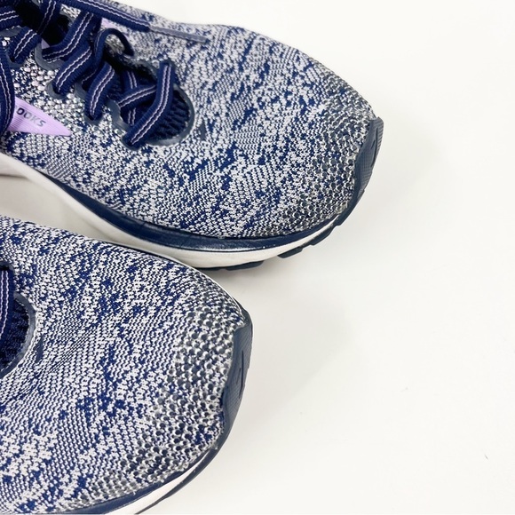 ✅ Brooks Ghost 11 Women's Size 9.5 Shoes 1202771B406 Running Navy Purple - Picture 4 of 11